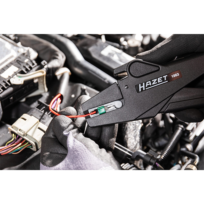 Hazet 1863 Automatic Wire Stripper, 205mm