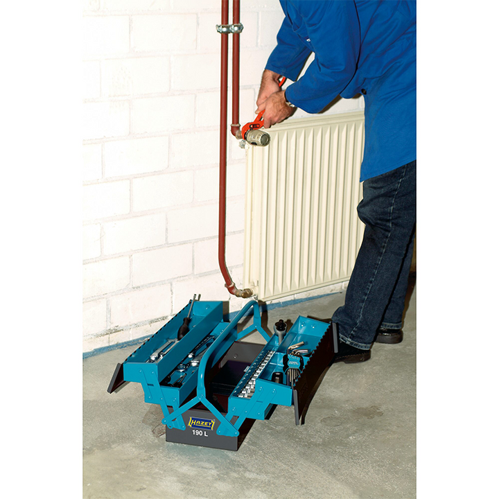 Hazet 190/80 Metal Tool Box with Assortment, 80 Pieces