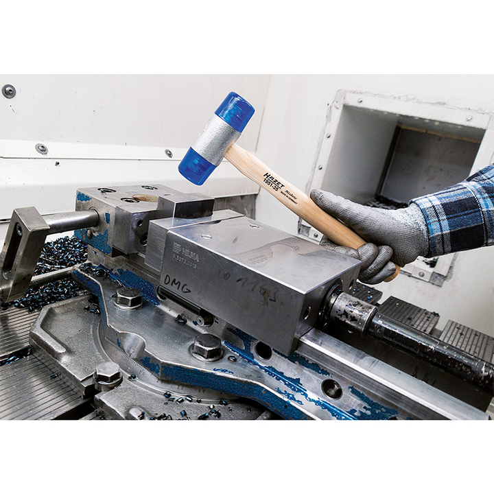 Hazet 1951-40 Plastic Soft-Faced Hammer, Low Rebound, 40mm