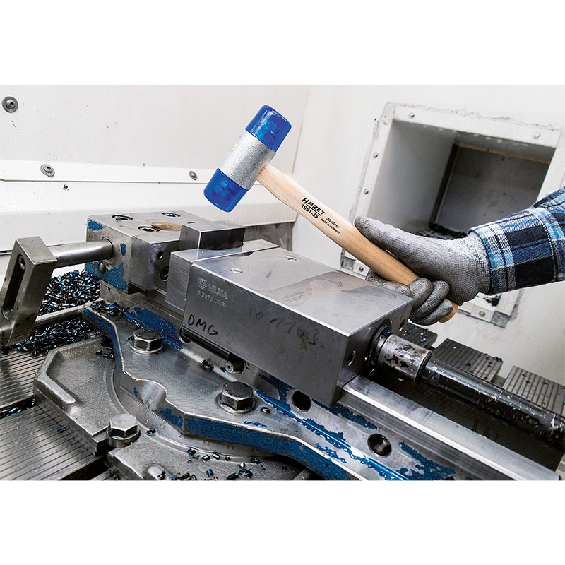 Hazet 1951-32 Plastic Soft-Faced Hammer, Low Rebound, 32mm