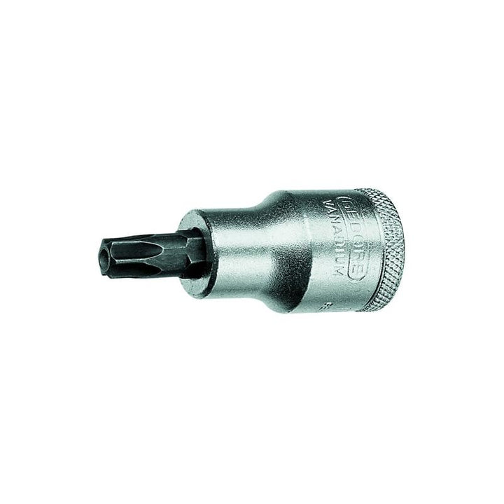 Gedore 6203270 Screwdriver Bit Socket 1/2 Inch Drive TORX® W/Pilot T60