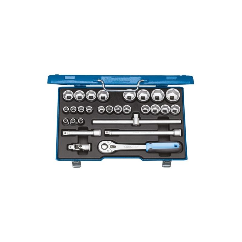 Gedore 2682877 Socket Set 1/2 Inch Drive, 28 Pcs UD 10-36 mm – Haus of ...