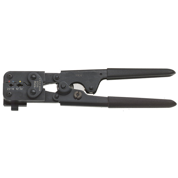 Klein Tools T1710 Compound Action Ratcheting Crimper, Insulated Terminals