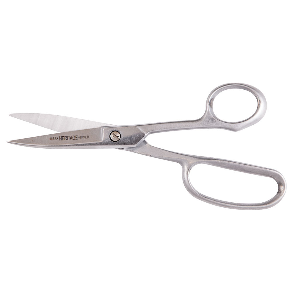 Heritage Cutlery 8718LR 9'' Straight Trimmer w/ Large Ring / Industrial Coating