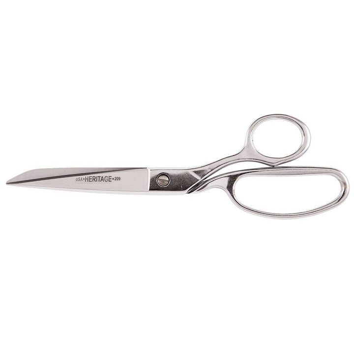 Heritage Cutlery 209B 9'' Bent Trimmer / Blunt tips