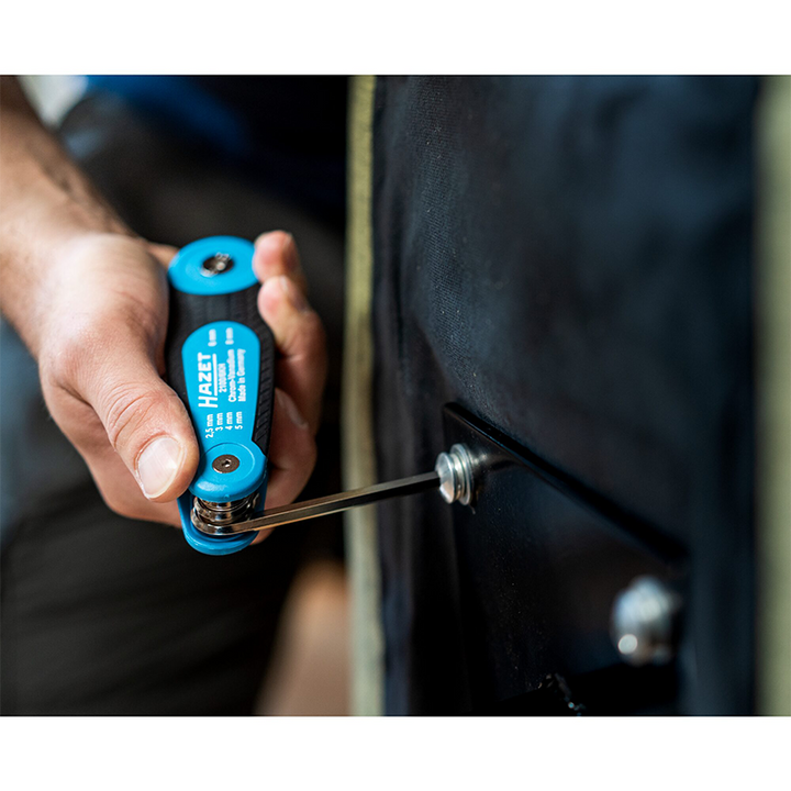 Hazet 2100/6KH Offset Screwdriver Set, Hex, 6 Pieces