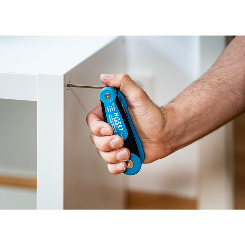 Hazet 2100/6KH Offset Screwdriver Set, Hex, 6 Pieces