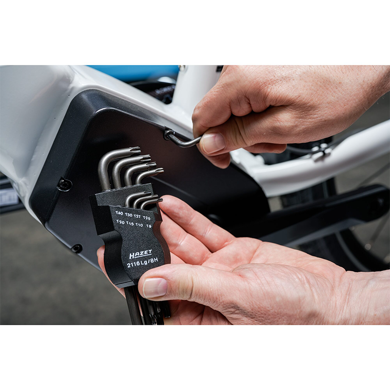 Hazet 2116LG/8H Offset Screwdriver Set, TORX®, 8 Pieces