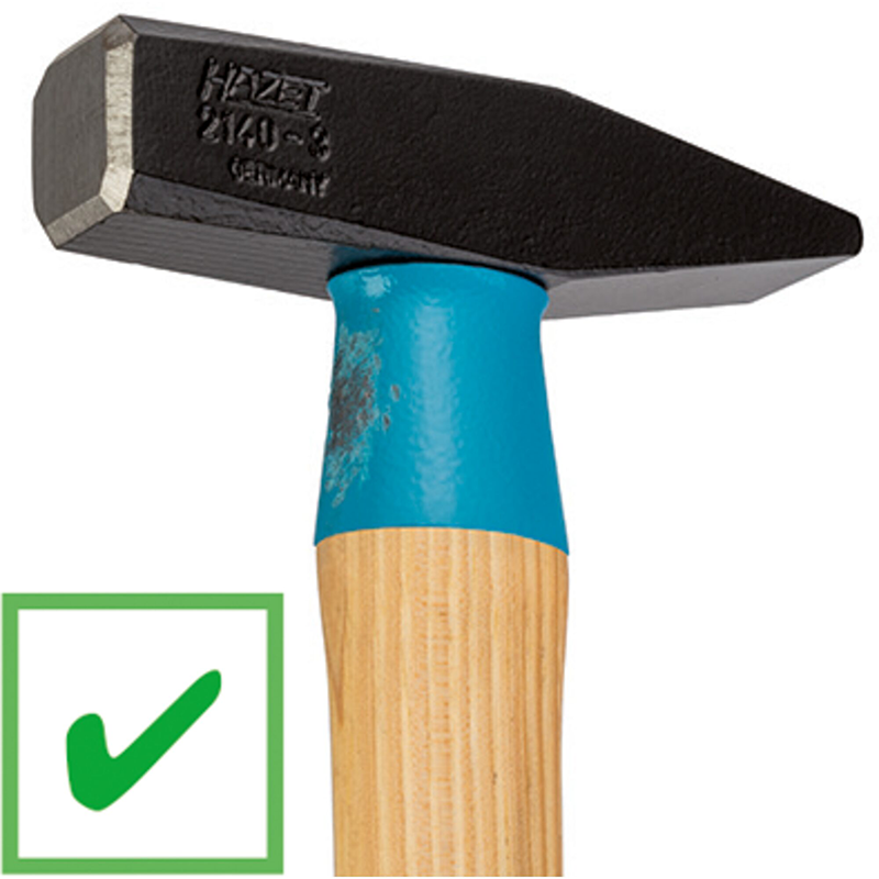Hazet 2140-40 BluGuard Engineer's Hammer, 400g