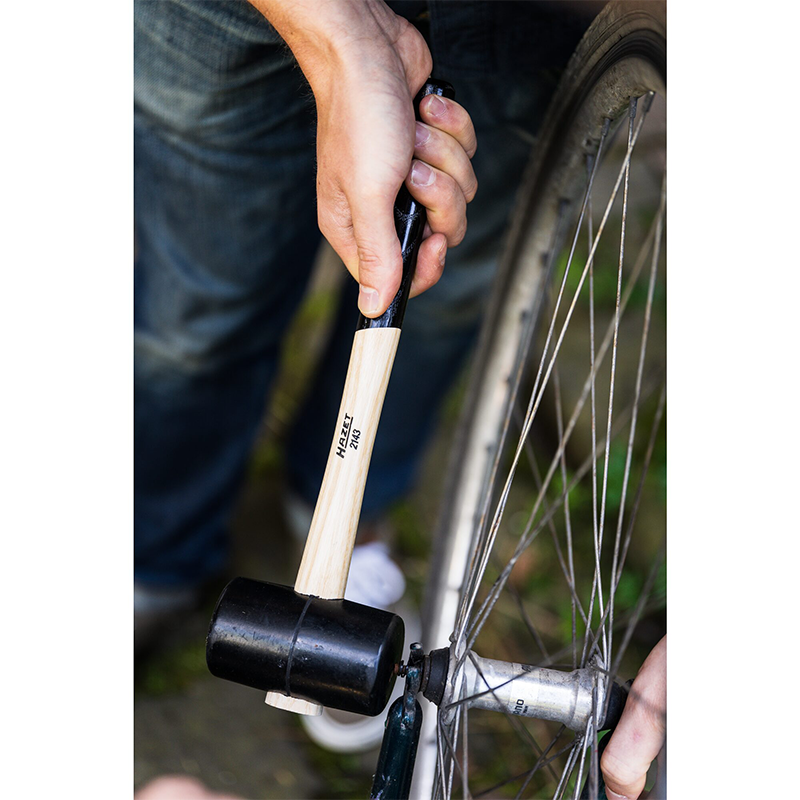 Hazet 2143 Rubber Hammer, 225 g