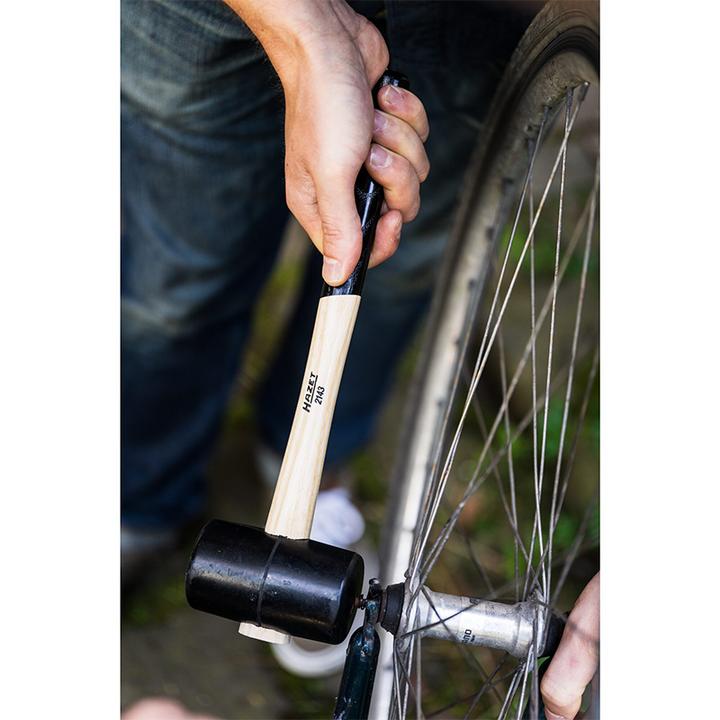Hazet 2143 Rubber Hammer, 225 g