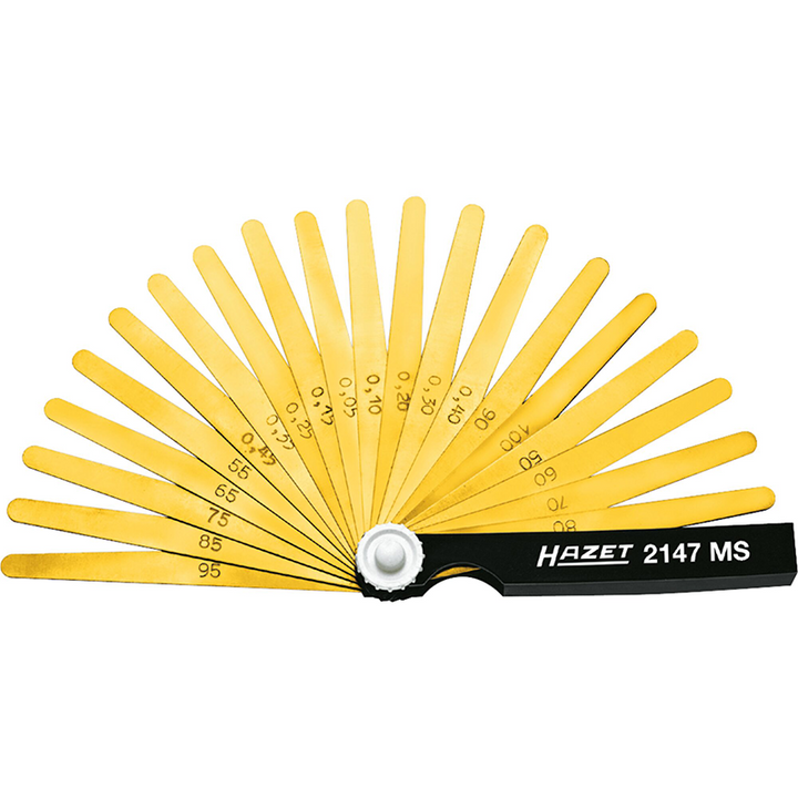 Hazet 2147MS Feeler Gauge, 0.05 – 1.0 mm