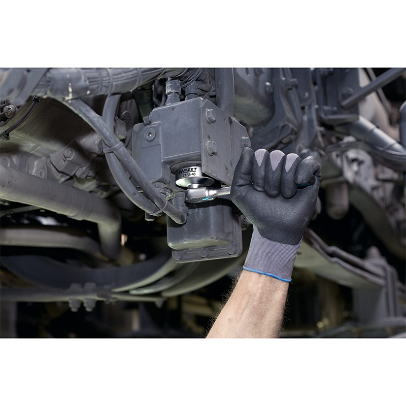 Hazet 2168-46 Hex Ad-Blue Filter Wrench, 46 mm 3/8"