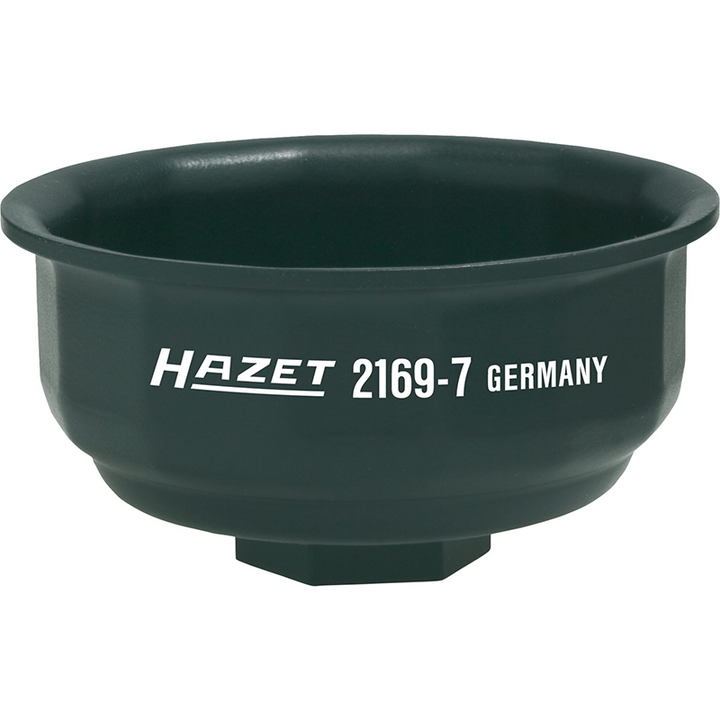 Hazet 2169-7 Oil Filter Wrench, 14-Point Profile, 64mm