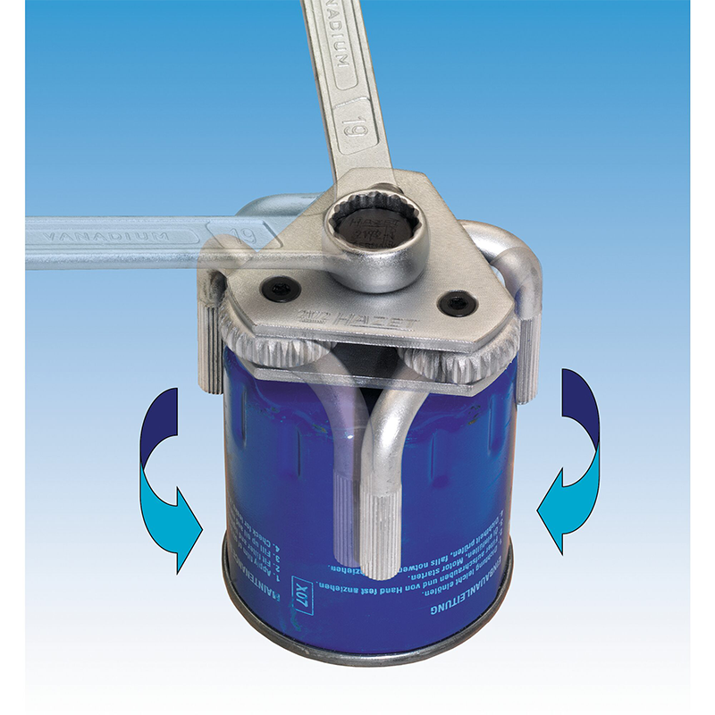 Hazet 2172 3/8" Oil Filter Wrench
