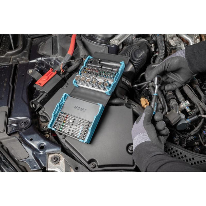 Hazet 2200SC-2 SmartCase Screwdriver Bit Set, 50 Pieces