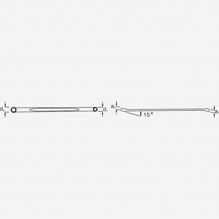 Stahlwille 41433640 Double Ended Ring Spanner