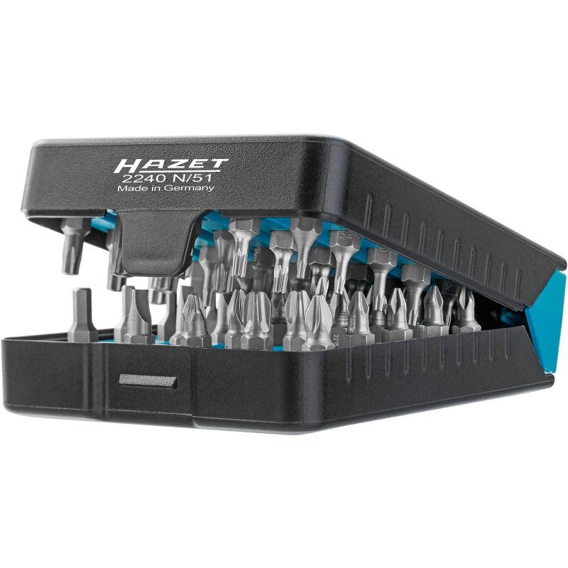 Hazet 2240N/51 Screwdriver Bit Set, 1/4