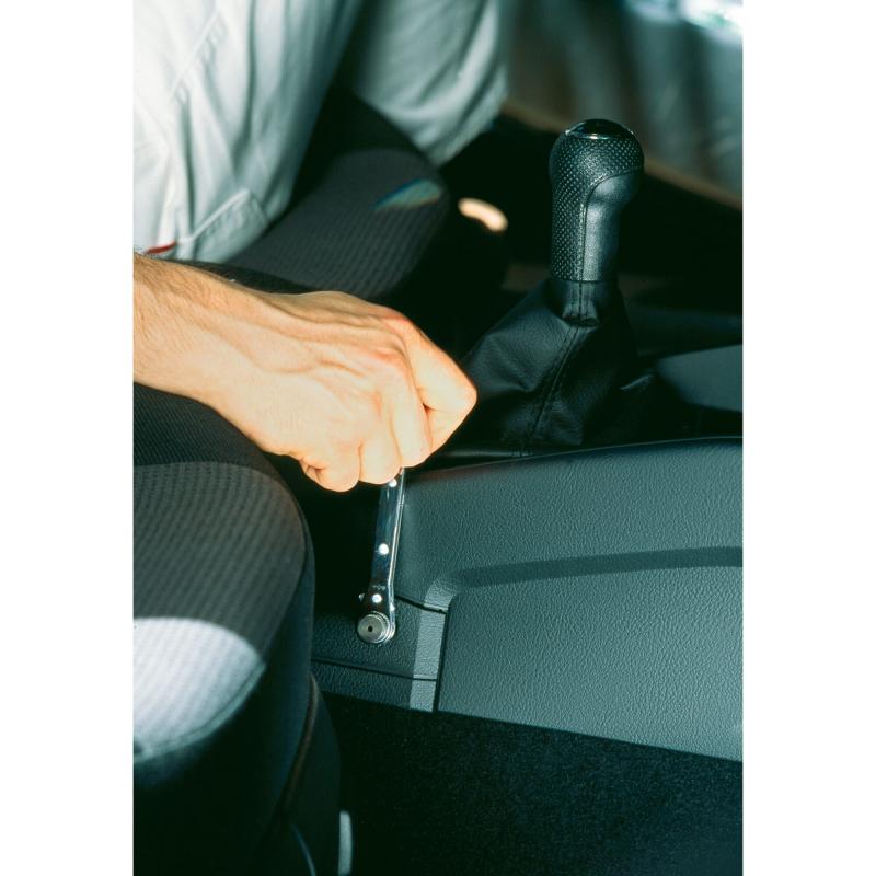 Hazet 2265-1 Reversible Ratchet for Bits, Straight, 1/4" Hex, 5/16" Hex