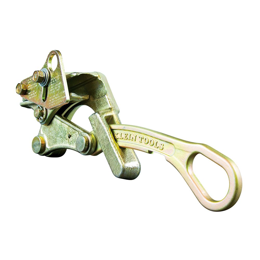 Klein Tools 1716-71 Parallel Jaw Grip - Lock, HDPE Wire to 1.362-Inch