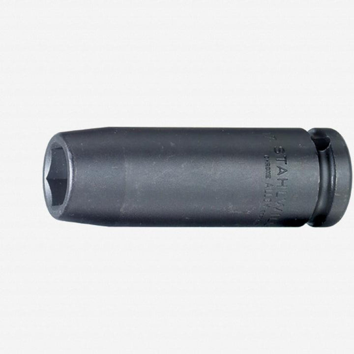 Stahlwille 23020022 51IMP 1/2" Extra Deep Impact Socket, 22 mm
