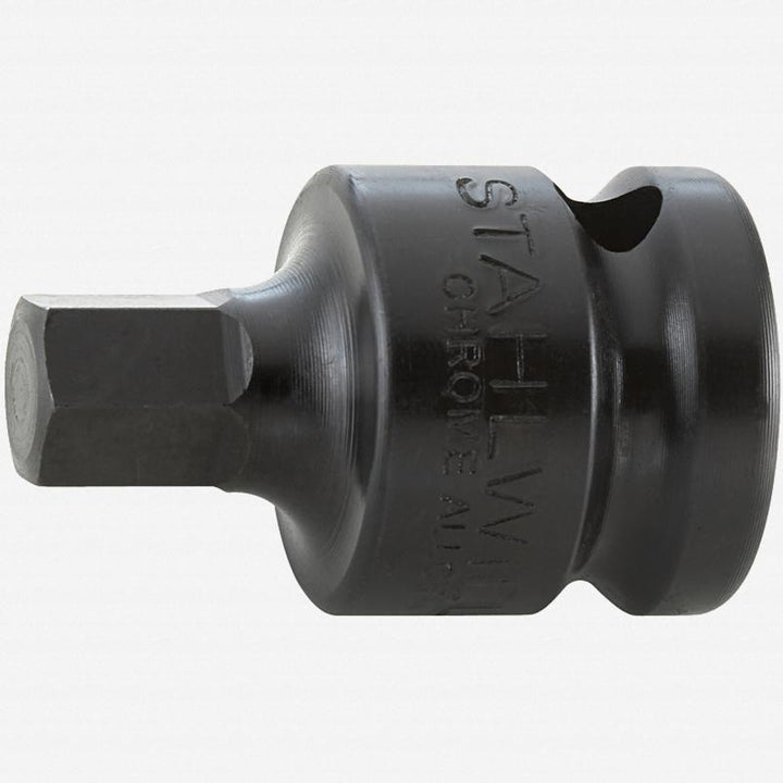 Stahlwille 23050019 54IMP 1/2" Hex Impact Socket, 19 mm
