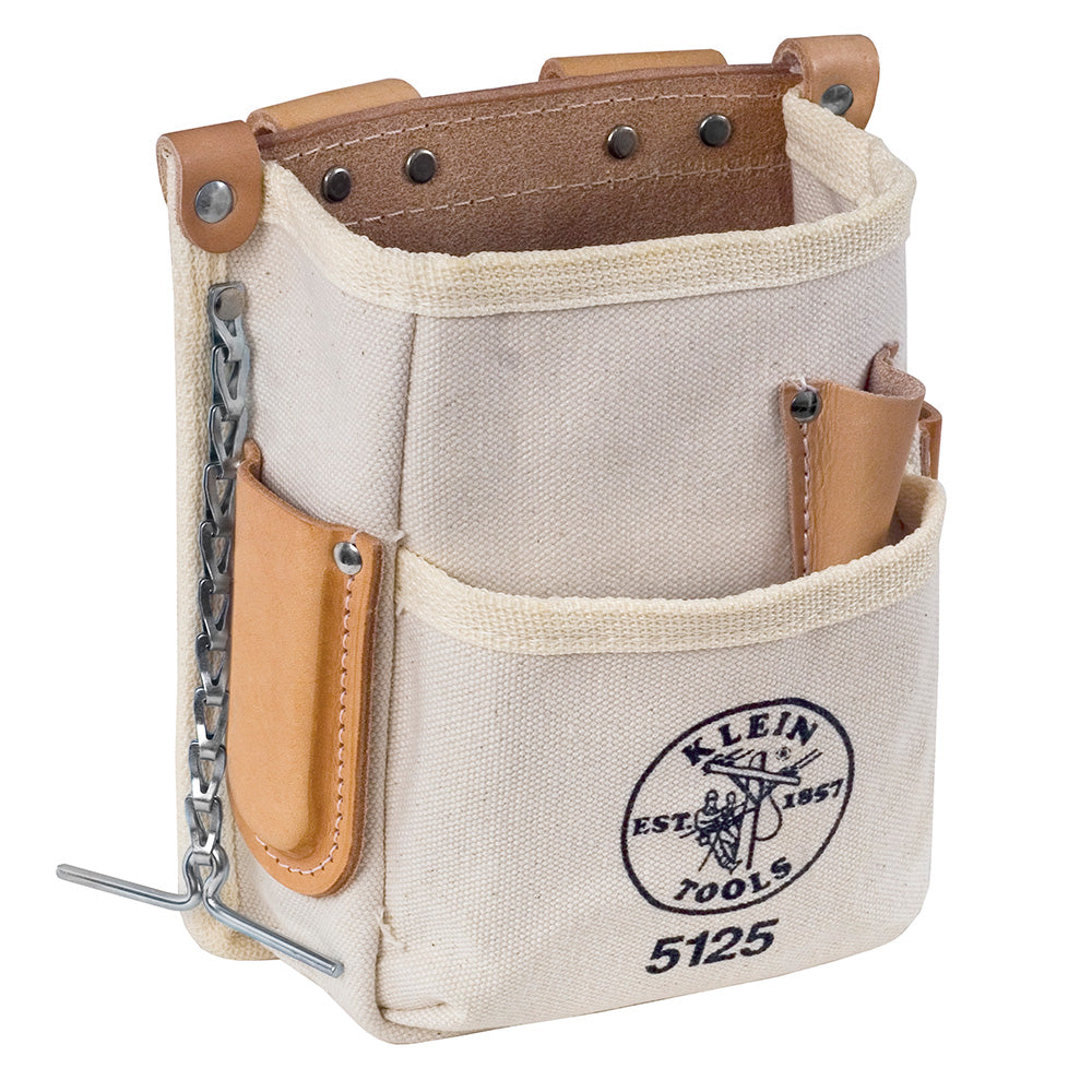 Klein Tools 5125 Tool Pouch 5 Pocket Canvas Haus of Tools