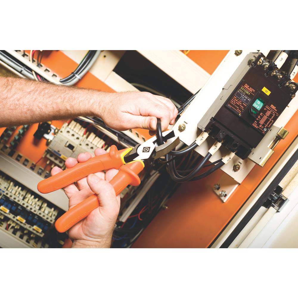 Greenlee 0151-09-INS 9" Insulated Side-Cutting Pliers