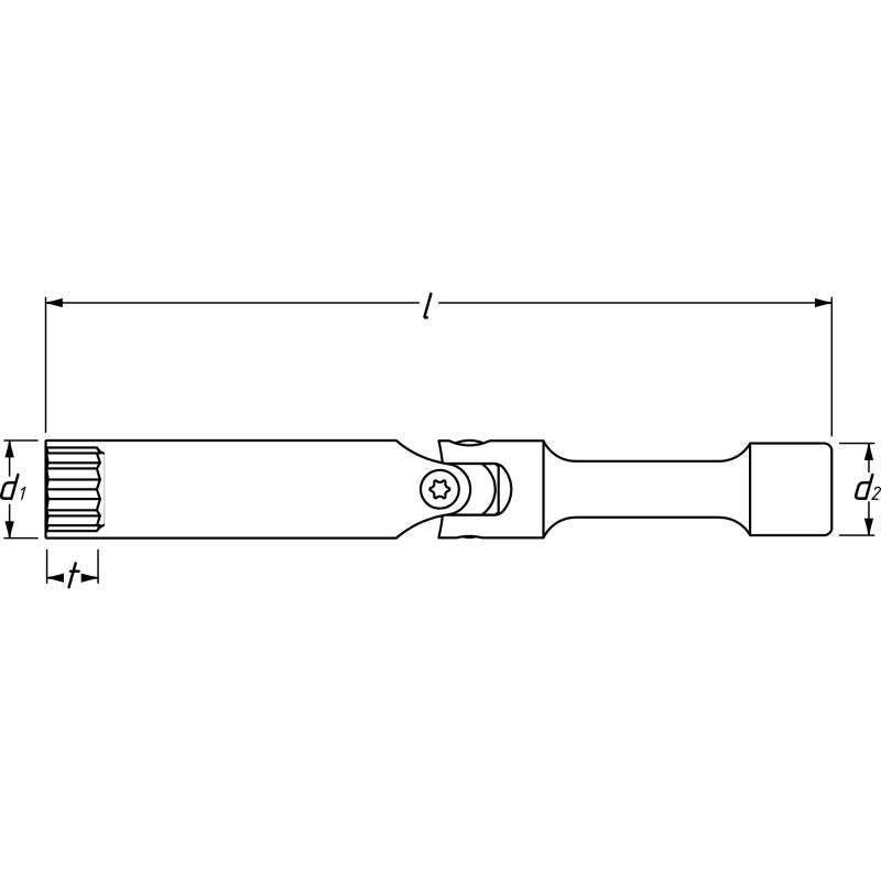 Hazet 2530 Glow Plug Socket