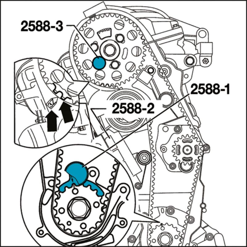Hazet 2588-2 Locking Plate