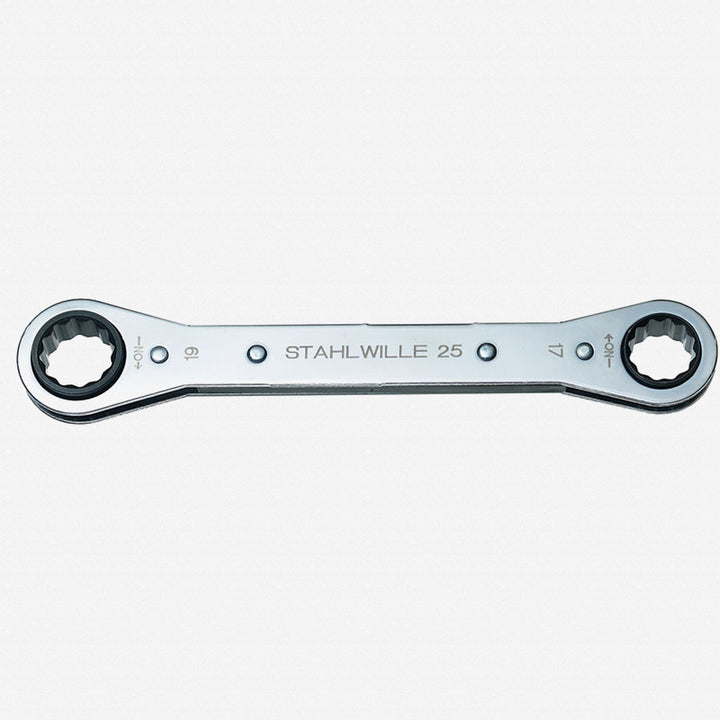 Stahlwille 41130708 25 Ratchet ring Spanner, 7 x 8 mm