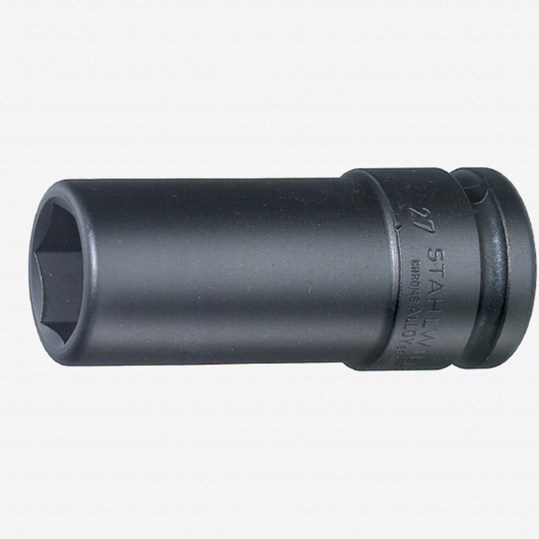 Stahlwille 26090032 2609 1" 6-pt Extra Deep Impact Socket, 32 mm