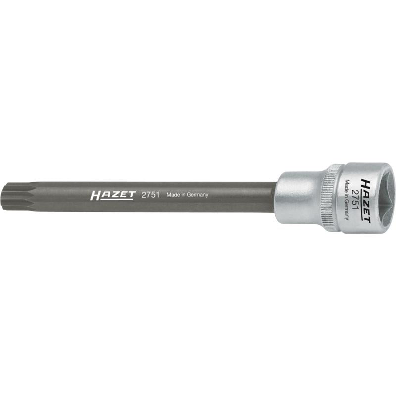 Hazet 2751 Cylinder Head Screwdriver Socket, XZN M10, 1/2