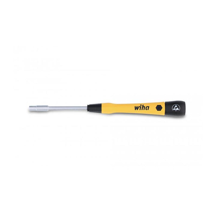 Wiha Tools 27784 ESD Safe PicoFinish Precision Screwdriver - Nutdriver 3.5mm x 60mm