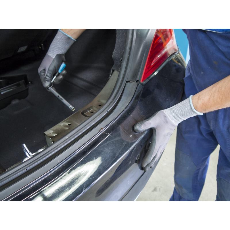 Hazet 2797-2 Bumper Tubular Socket Wrench, 8mm Outside Hex, 1/4" Square Drive