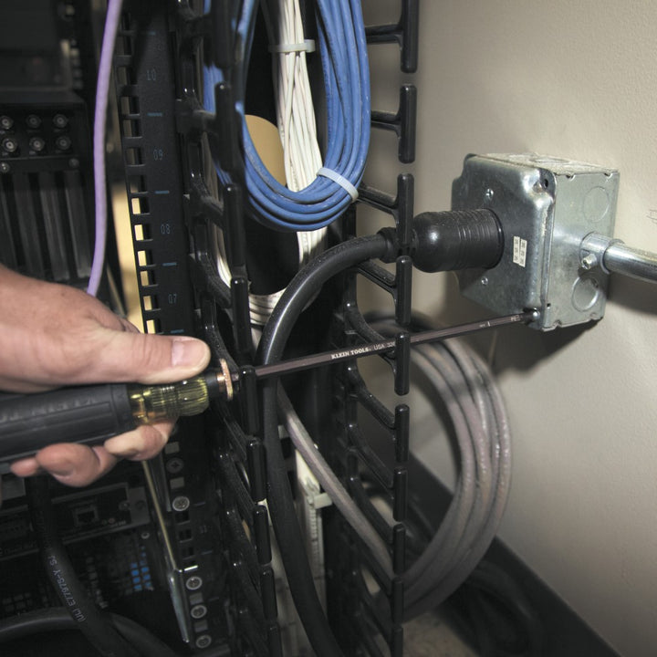 Klein Tools 32751 Adjustable Screwdriver, #2 Phillips, 1/4-Inch Slotted