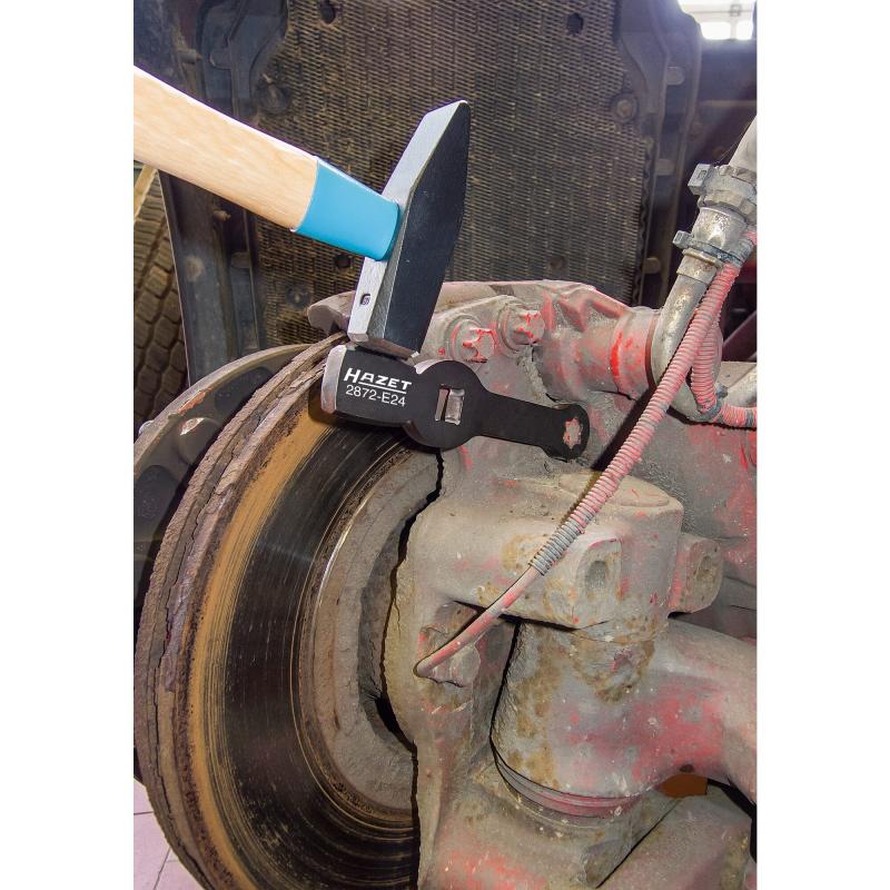 Hazet 2872-E18 TORX® Slogging Wrench with 2 Striking Faces, E18, 3/4"