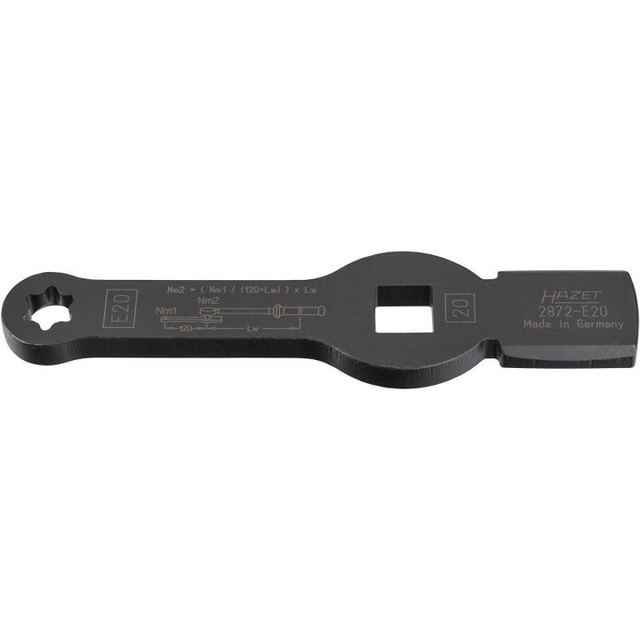 Hazet 2872-E20 TORX® Slogging Wrench with 2 Striking Faces