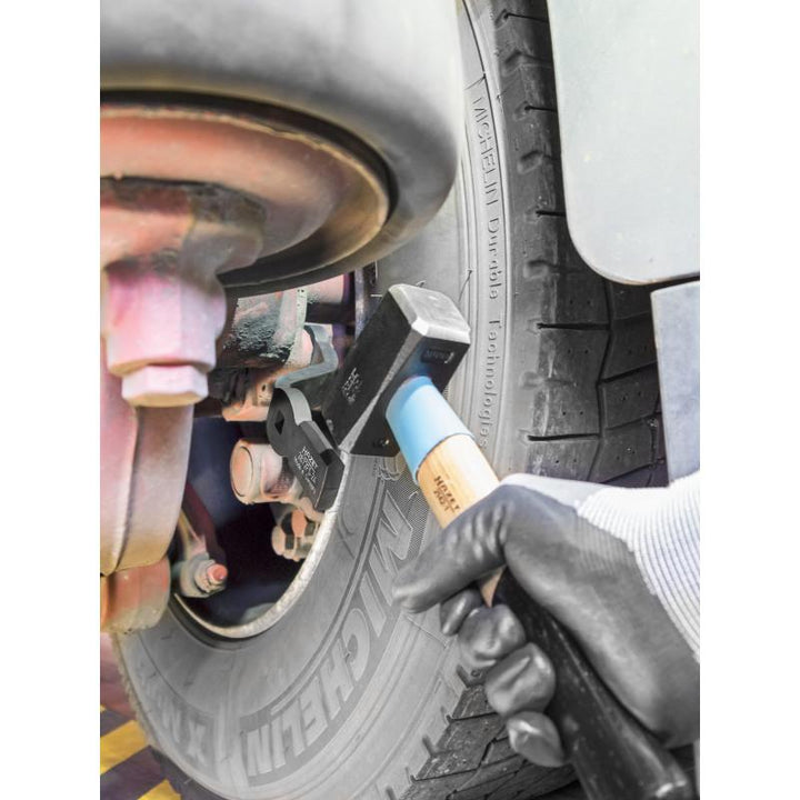 Hazet 2872FS-24 Box-End Wrench - Striking Face Pattern with 2 Striking Faces, 12-Point