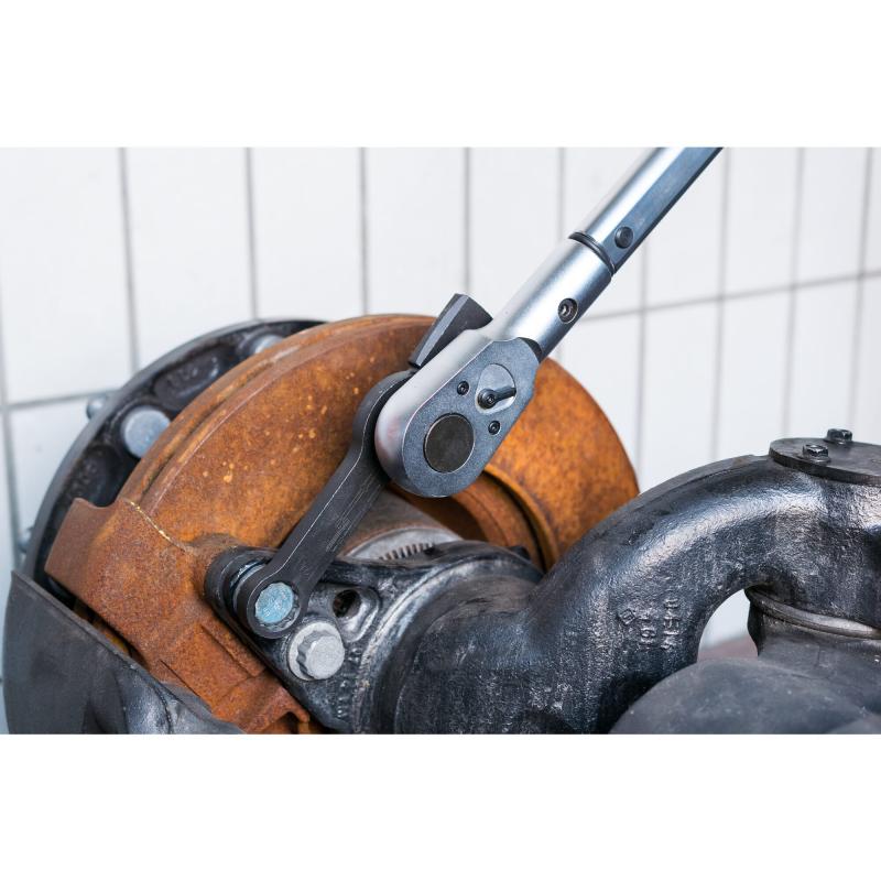 Hazet 2872SZ-27 Box-End Wrench - Striking Face Pattern with 2 Striking Faces, 12-Point, 27mm