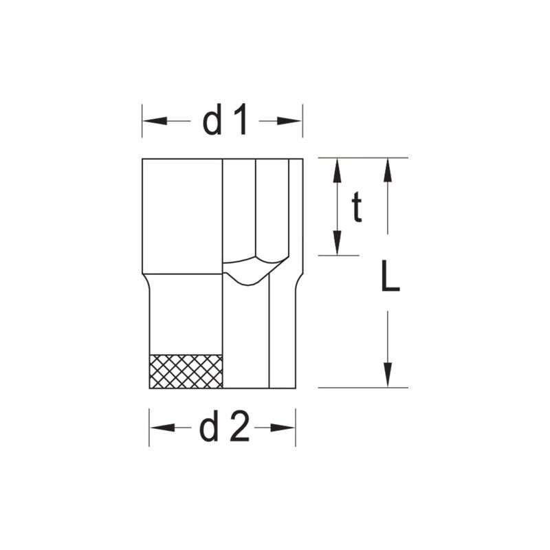 Gedore 6234660 30 Socket 3/8" Drive Hex 18 mm
