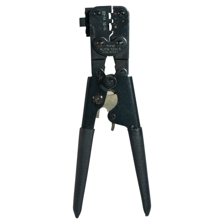 Klein Tools T1710 Compound Action Ratcheting Crimper, Insulated Terminals