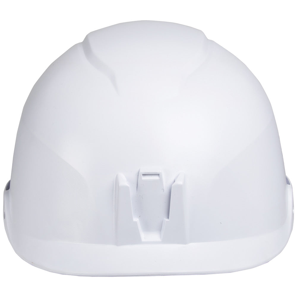 Klein Tools 60145 Safety Helmet, Non-Vented-Class E, White