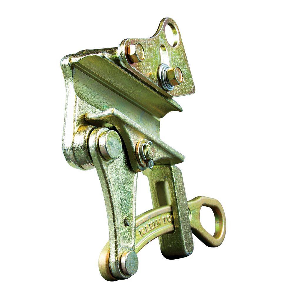 Klein Tools 1716-71 Parallel Jaw Grip - Lock, HDPE Wire to 1.362-Inch