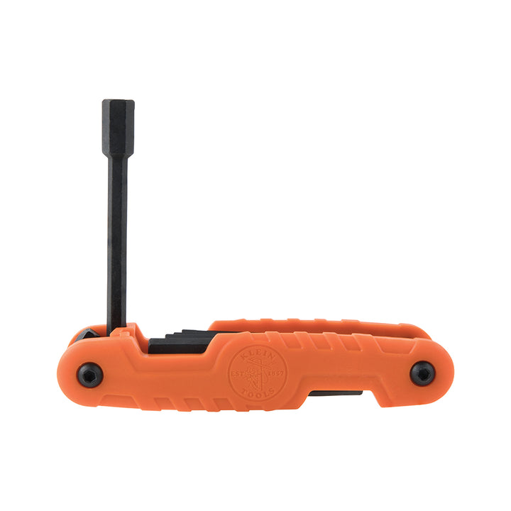 Klein Tools 70550 Pro Folding Hex Key Set, 11 Fractional Inch-Sized Keys