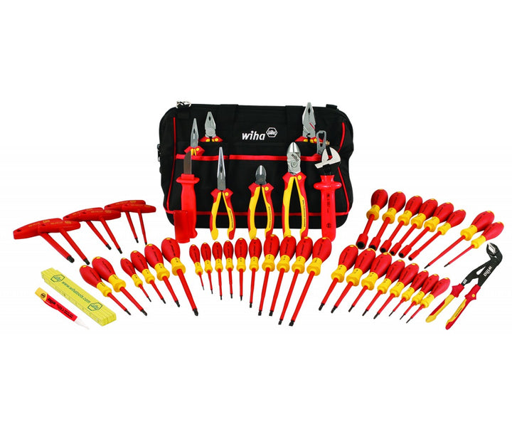 Wiha Tools 32874 Insulated Pliers/Screwdrivers 50 Piece Set