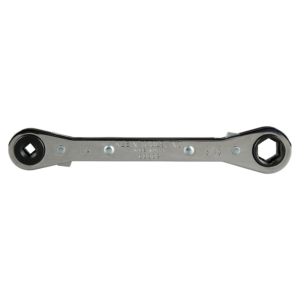Klein Tools 68309 Ratcheting Refrigeration Wrench, 6 3/16"