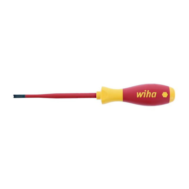 Wiha Tools 32055 Insulated SlimLine Slotted Screwdriver, 5.5 mm x 125 mm
