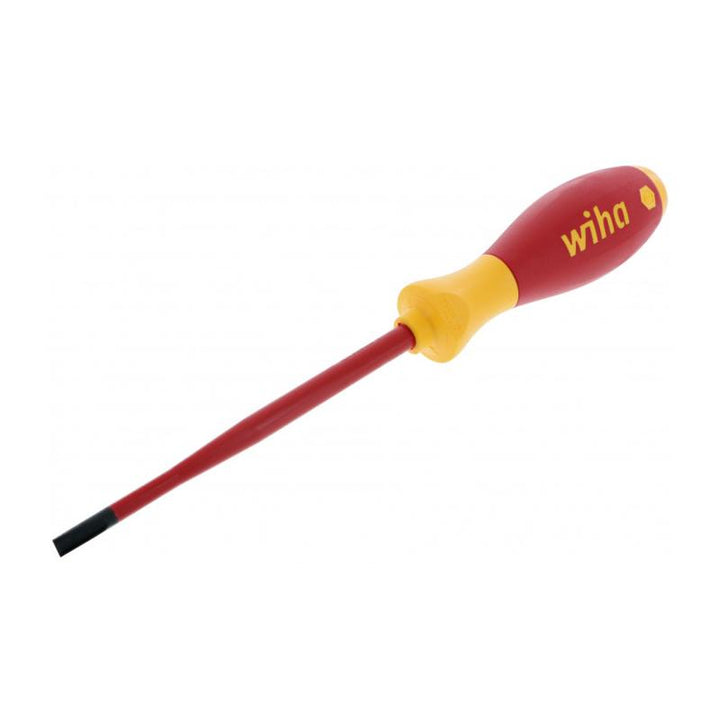 Wiha Tools 32055 Insulated SlimLine Slotted Screwdriver, 5.5 mm x 125 mm