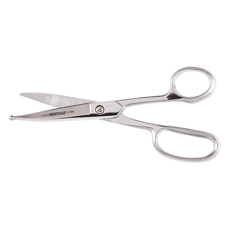 Heritage Cutlery 718BP 8 5/8'' Heavy Duty Shear w/ Ball Tip